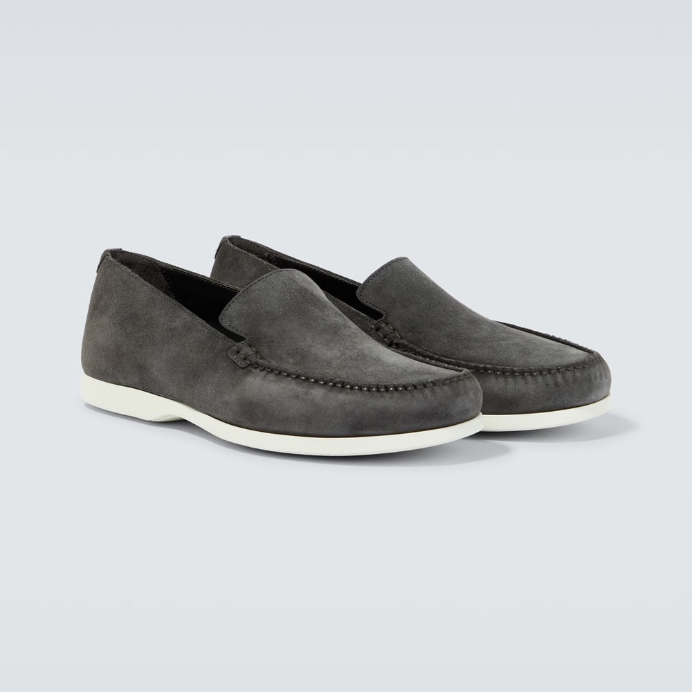 Manolo blahnik Men's Gray Loafers